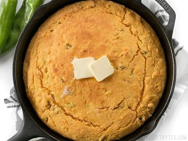 Hatch Chile Sweet Potato Cornbread