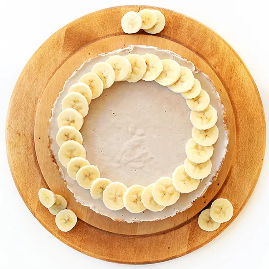 Raw Vegan Banana Cream Pie