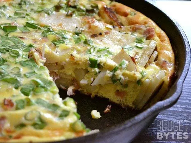 Ham & Potato Frittata