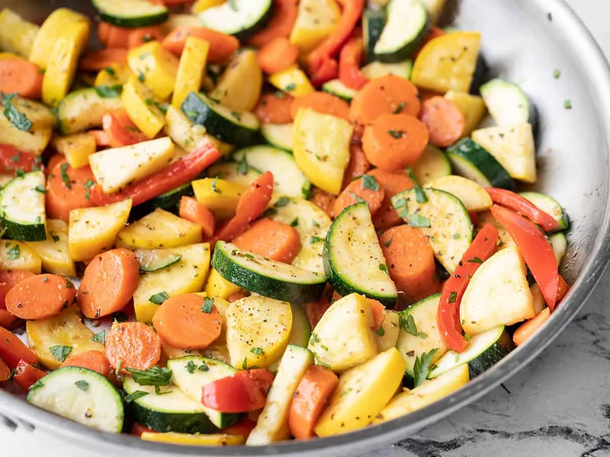 Simple Sautéed Vegetables