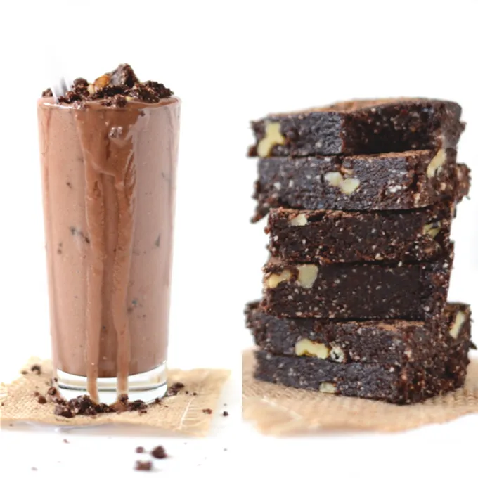 Chocolate Brownie Batter Blizzard