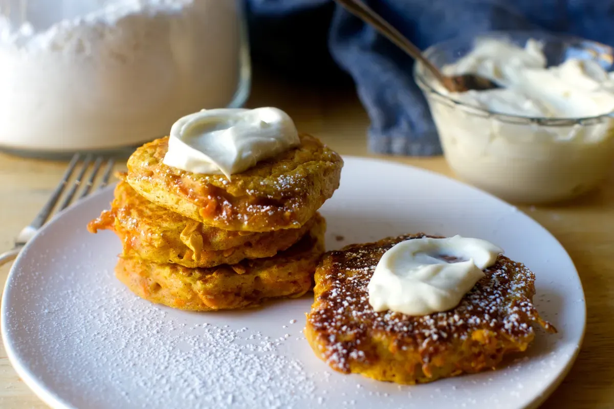 carrot cake pancakes