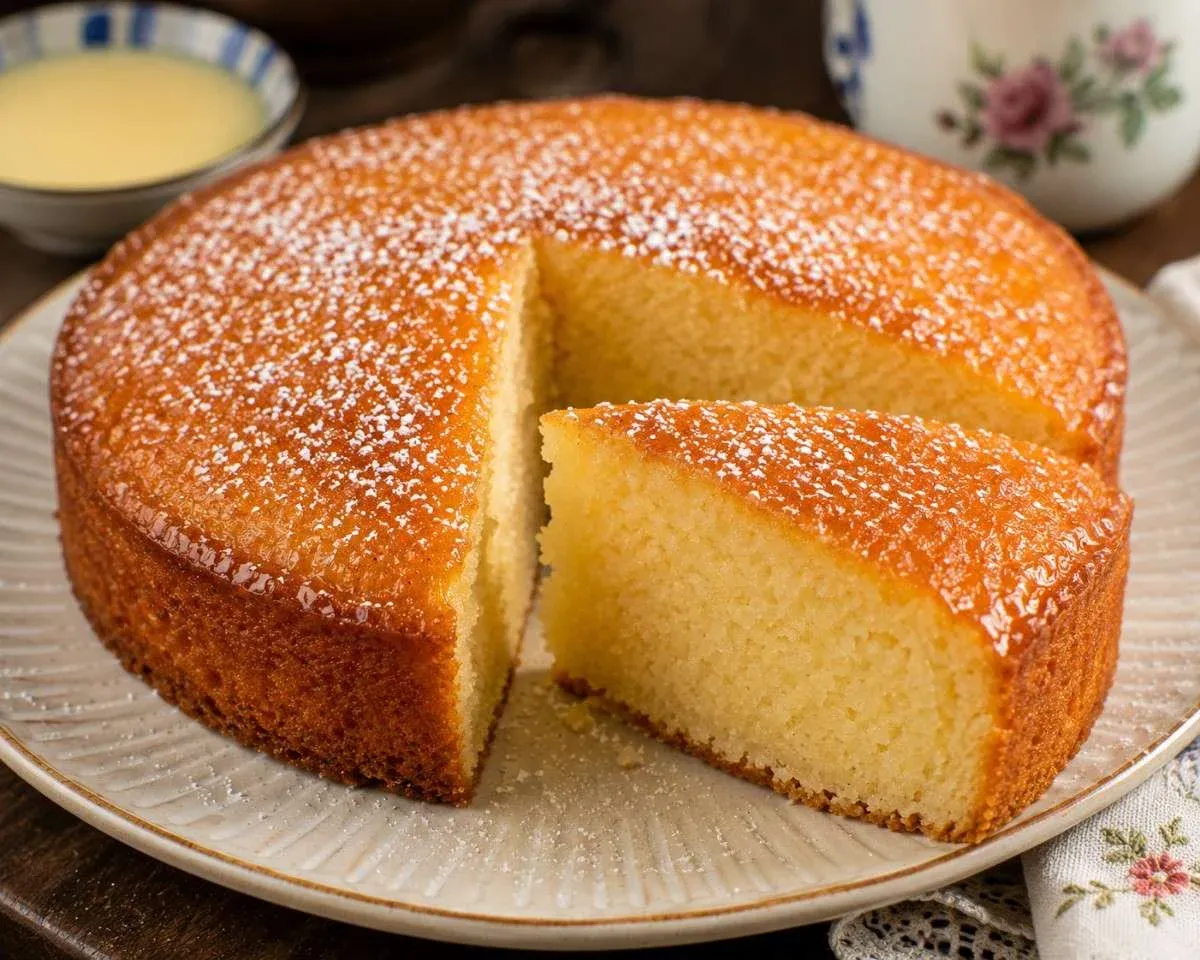 Moist Condensed Milk Cake