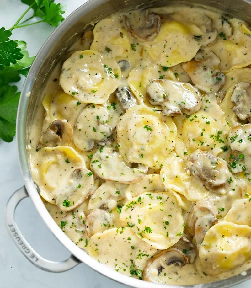 Mushroom Ravioli Sauce