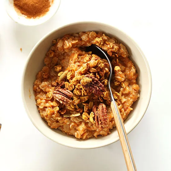 Sweet Potato Pie Oats