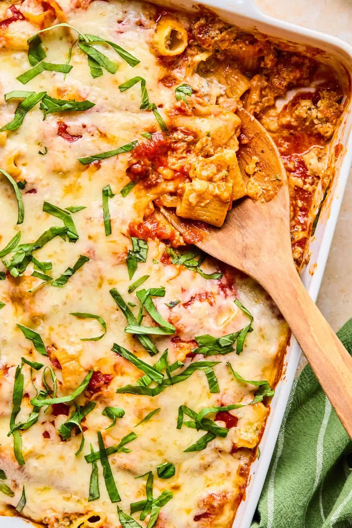 Italian Sausage Pasta Bake