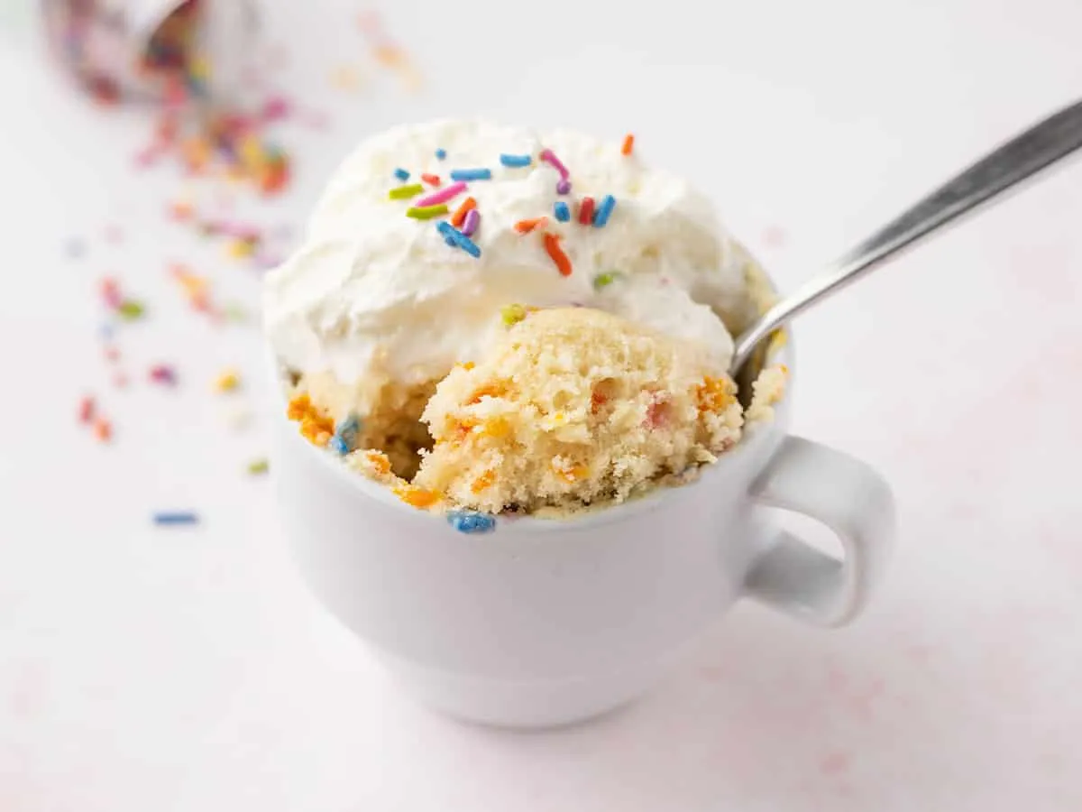 Funfetti Mug Cake