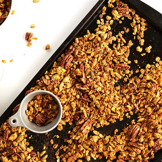 Pumpkin Maple Pecan Granola