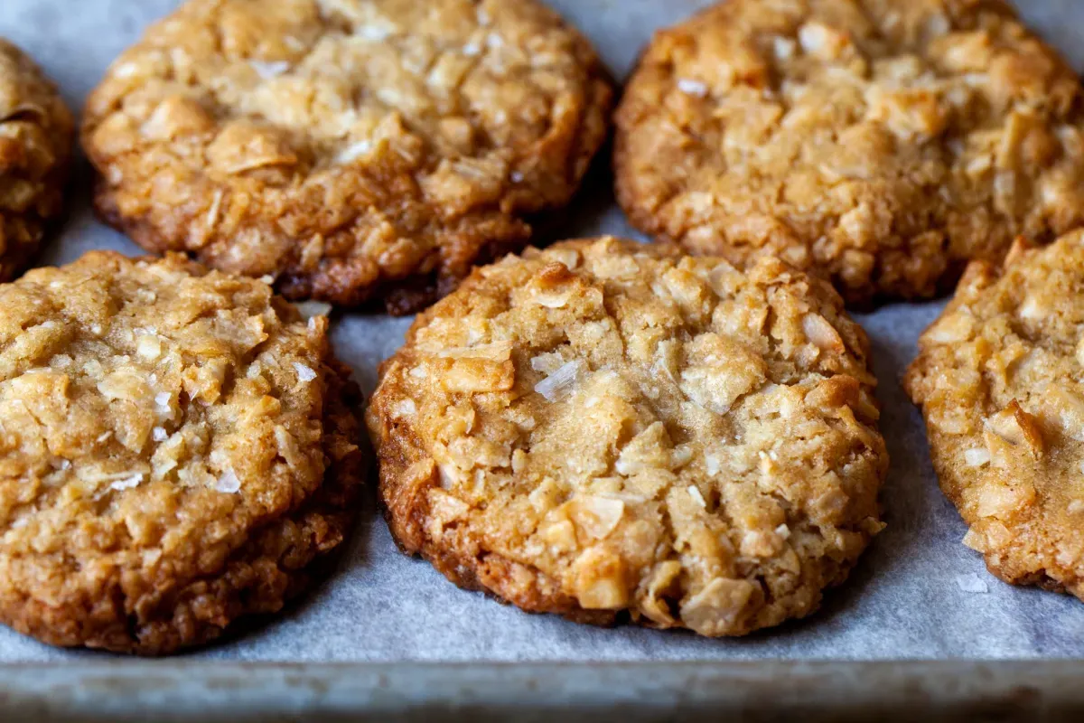 coconut brown butter cookies