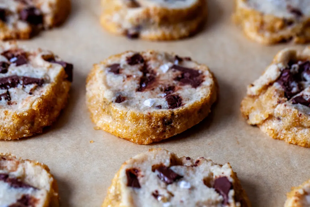 salted butter chocolate chunk shortbread