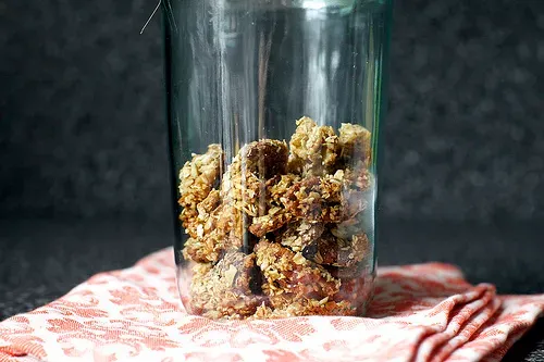 granola-crusted nuts