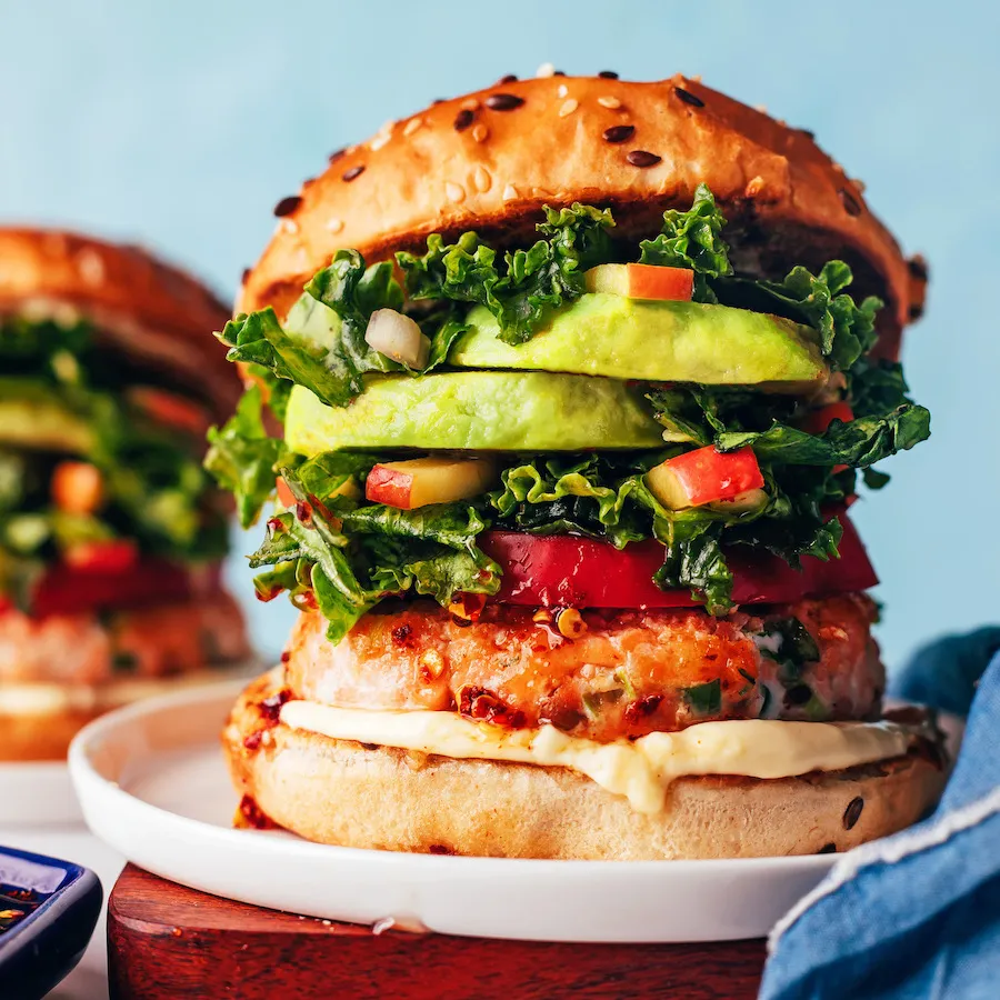 The Ultimate Salmon Burger (30 Minutes!)