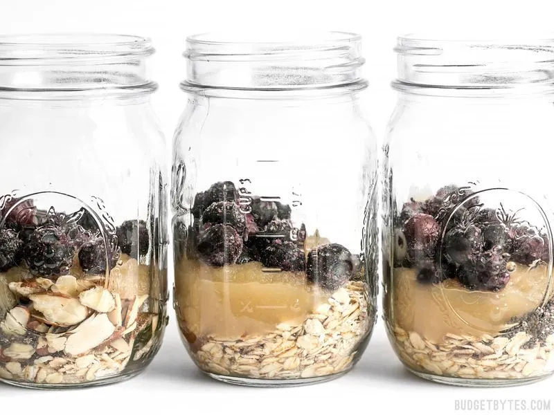 Low Sugar Overnight Oats