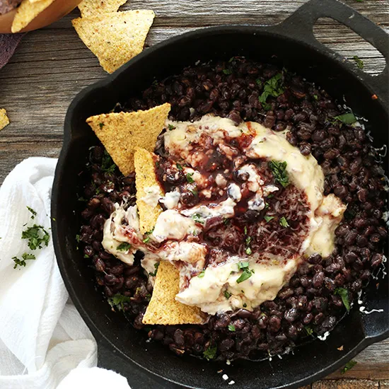 Raspberry Chipotle Black Bean Dip