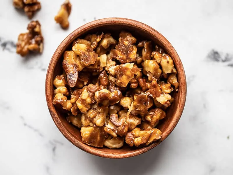 Small Batch Candied Walnuts