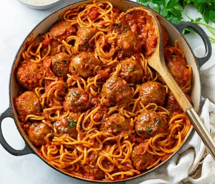 Spaghetti and Meatballs