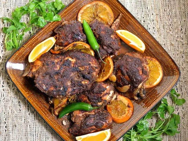 slow cooker jerk chicken