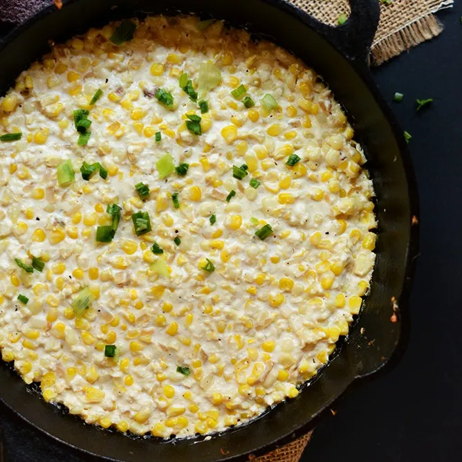 Summer Corn and Cotija Cheese Dip