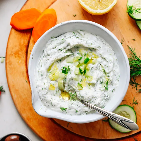 6-Ingredient Vegan Tzatziki