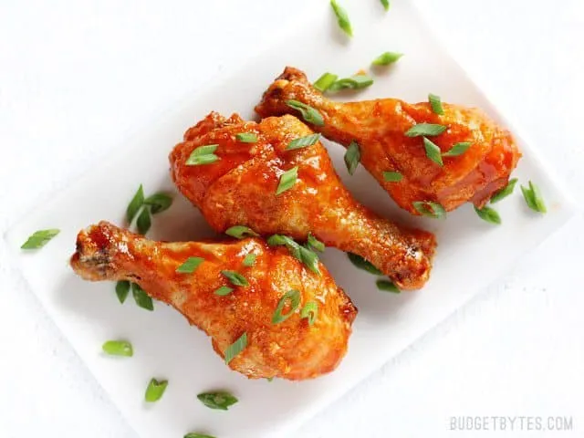 Honey Sriracha Chicken Drumsticks