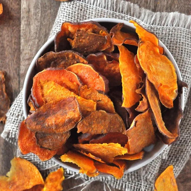 Baked Sweet Potato Chips