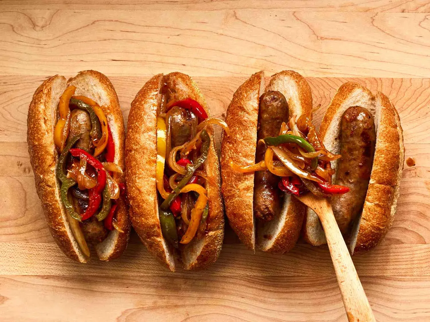 Sausage and Pepper Sandwich