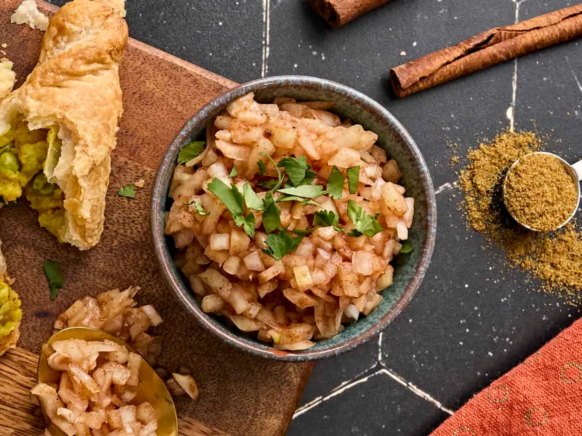 Onion Chutney Recipe