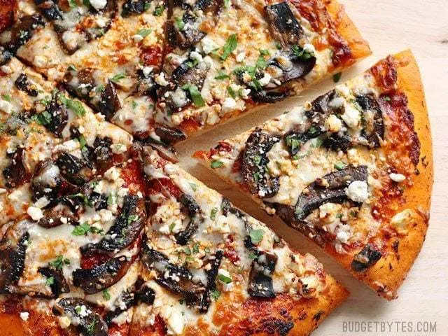 Ultimate Portobello Mushroom Pizza