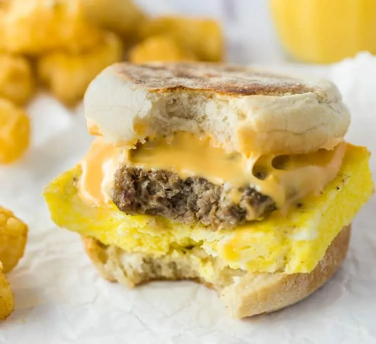 Make Ahead Breakfast Sandwiches