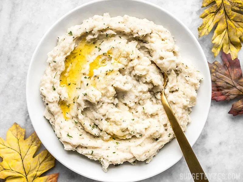 Garlic Herb Mashed Potatoes