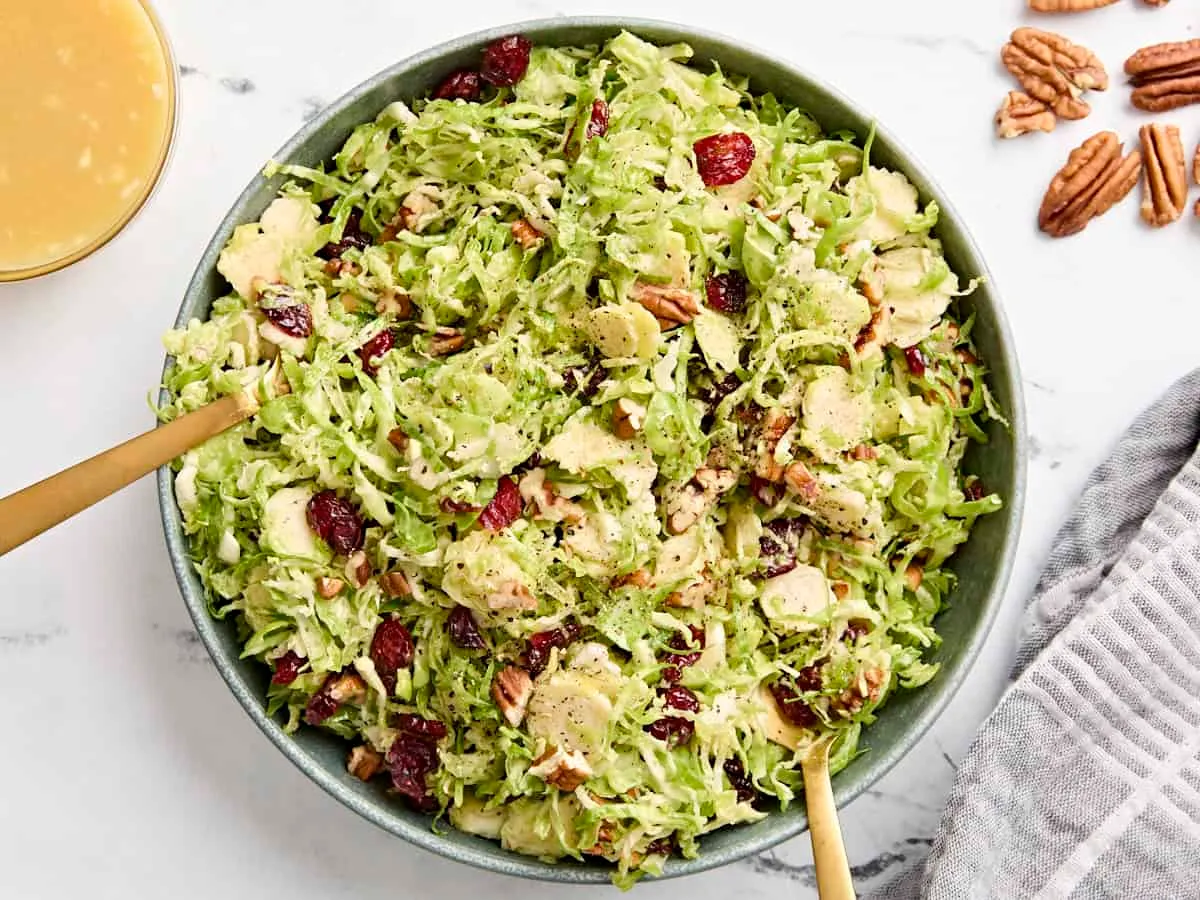 Shaved Brussels Sprouts Salad Recipe