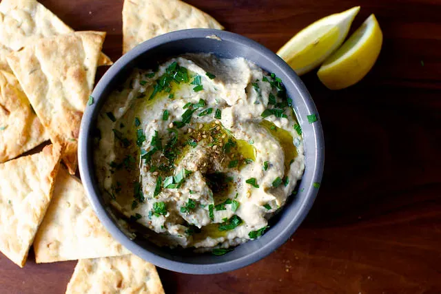 smoky eggplant dip