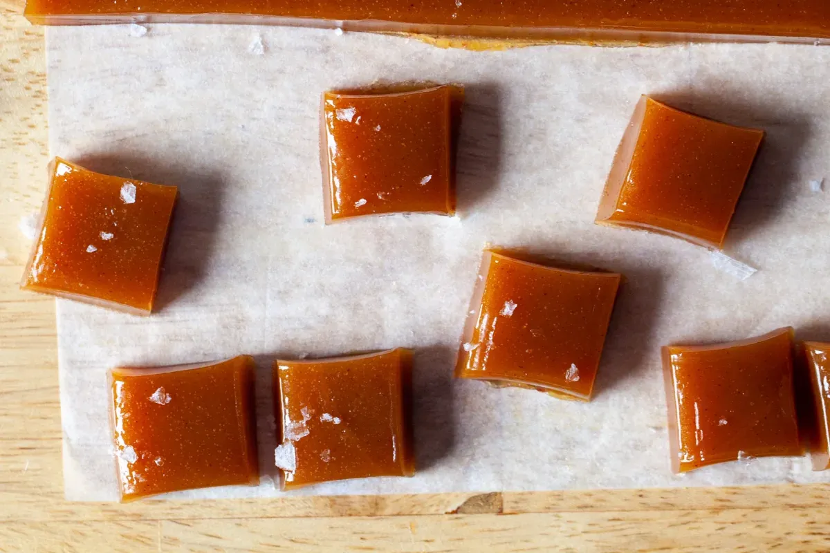 apple cider caramels