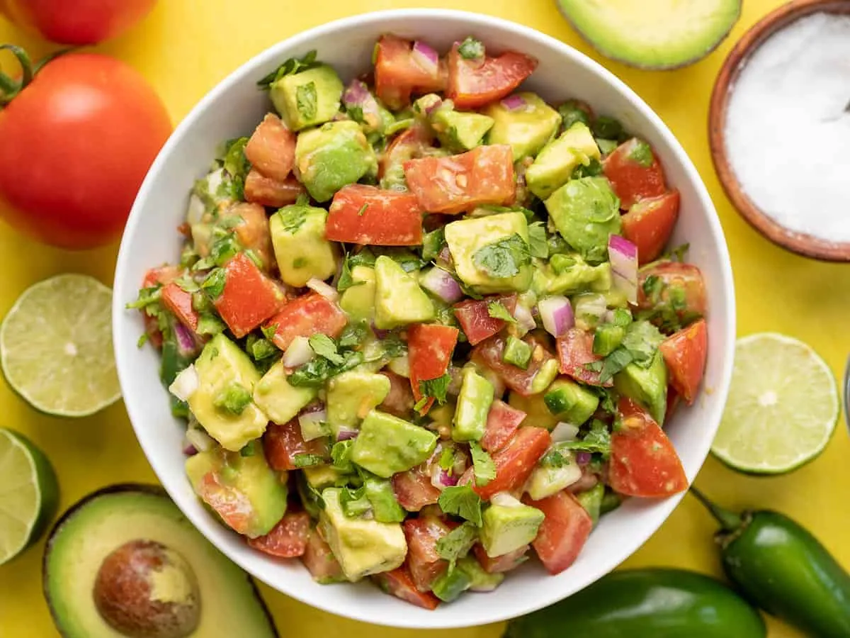 Avocado and Tomato Salad