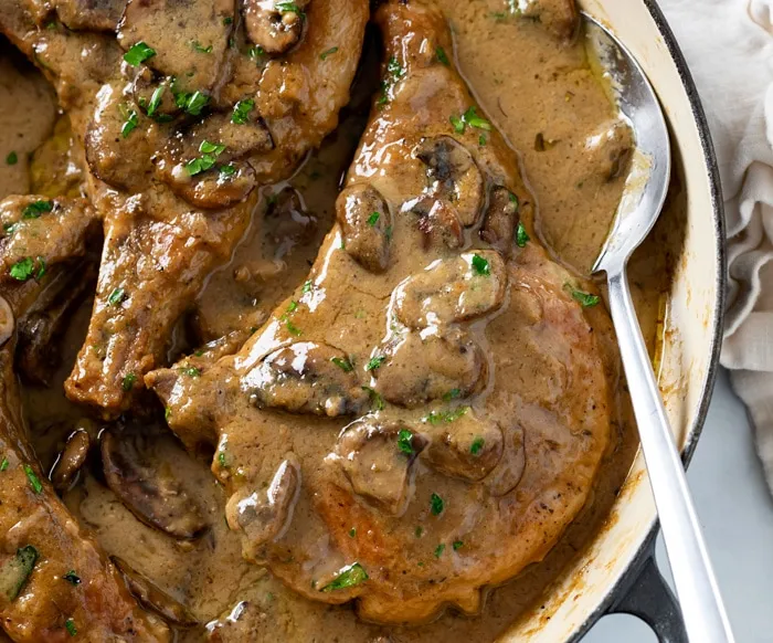 Mushroom Pork Chops