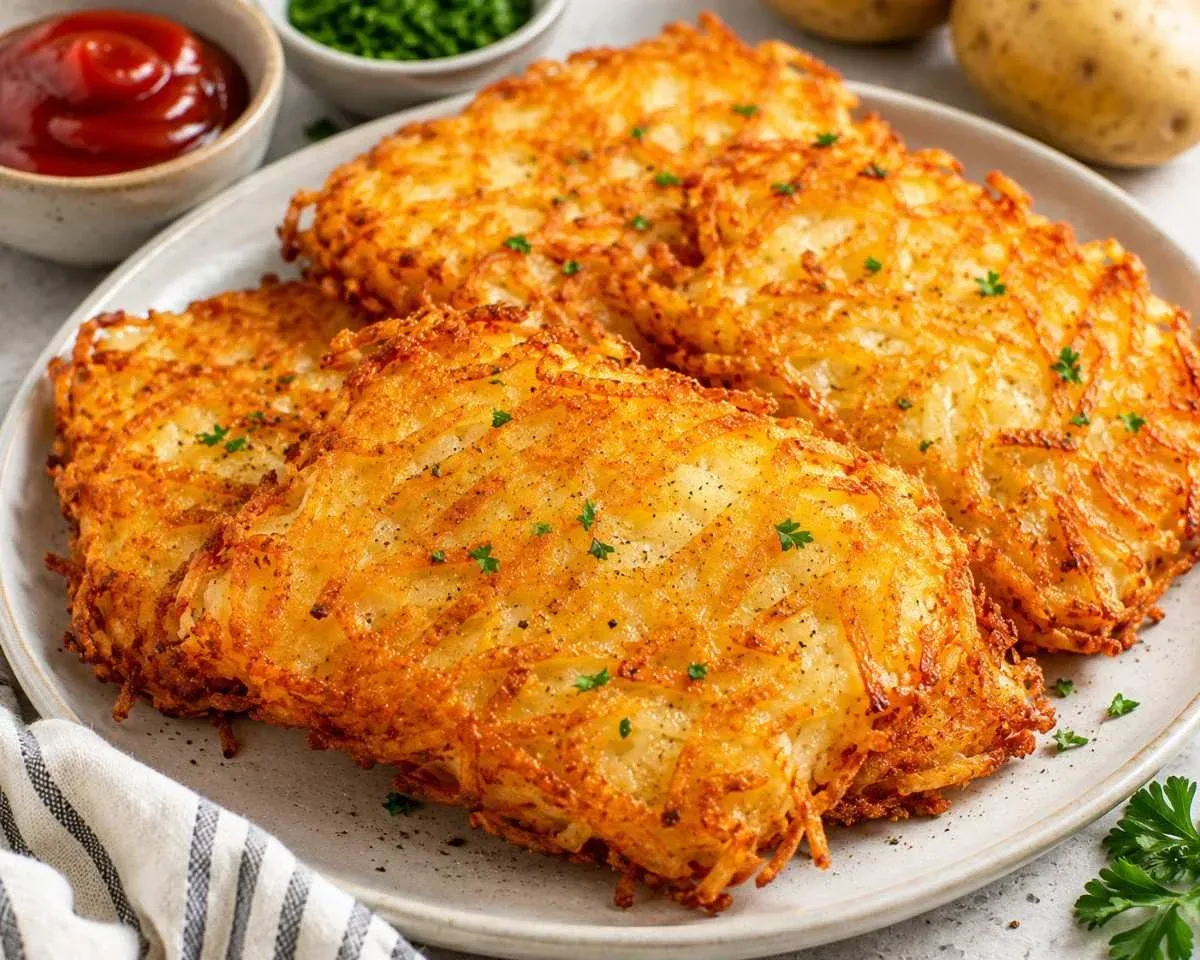 Golden Crispy Hash Browns – Easy and Delicious