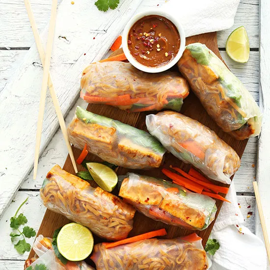 Pad Thai Spring Rolls