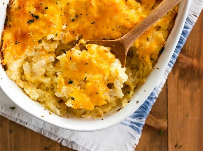 Hash Brown Casserole (Cracker Barrel Copycat!)