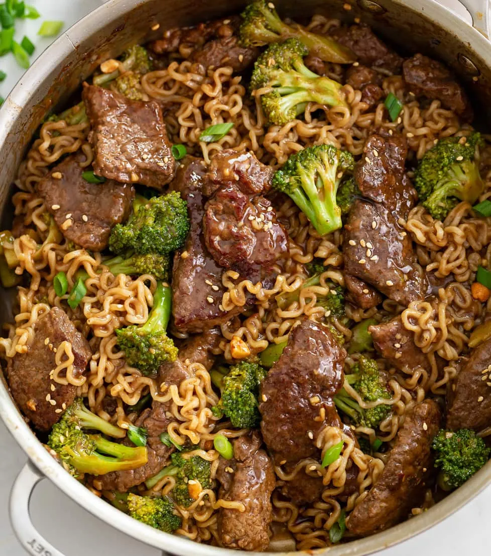 Beef and Broccoli Ramen