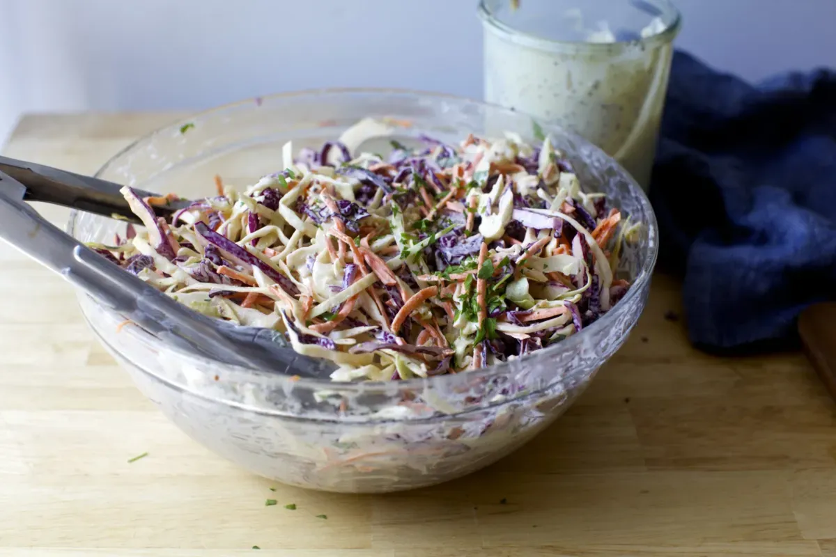 not your mama’s coleslaw