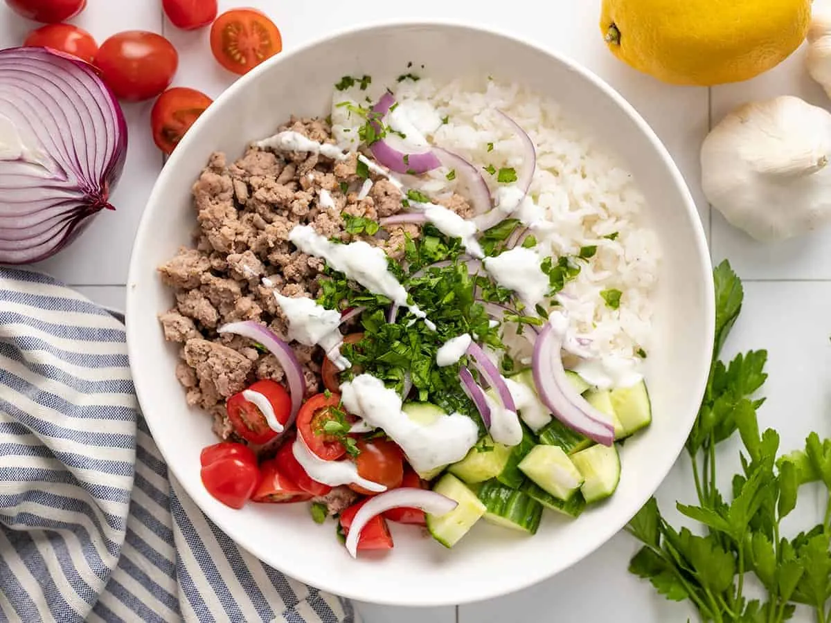 Mediterranean Turkey Bowls