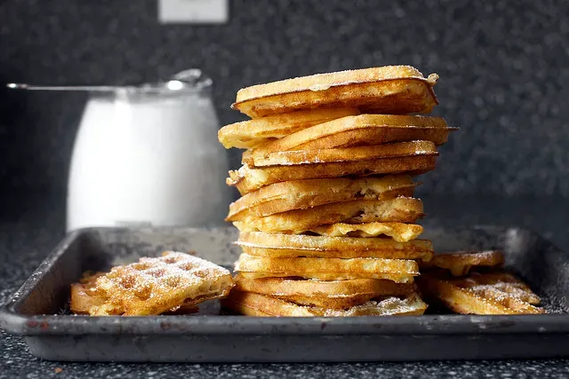 essential raised waffles