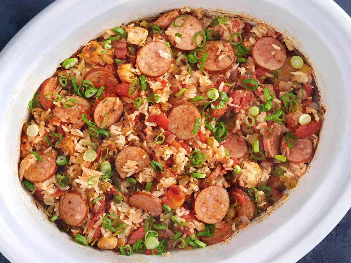 Slow Cooker Jambalaya Recipe