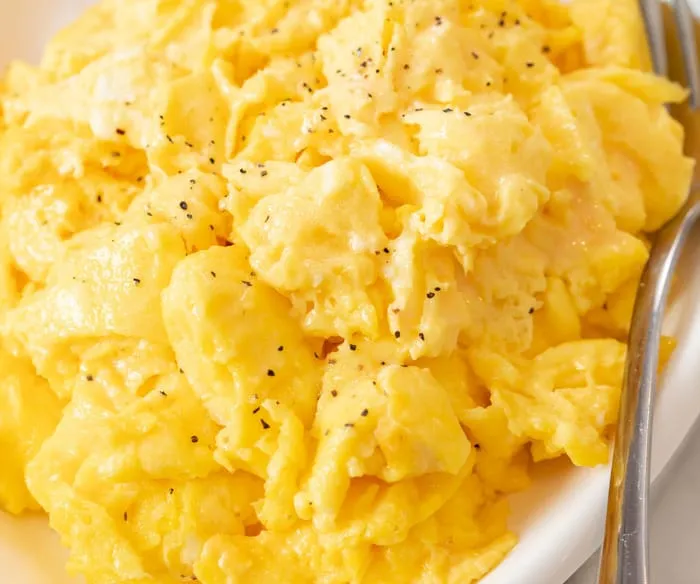 Fluffy Scrambled Eggs