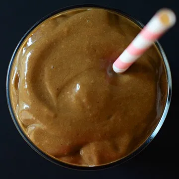 Triple Chocolate Avocado Shake