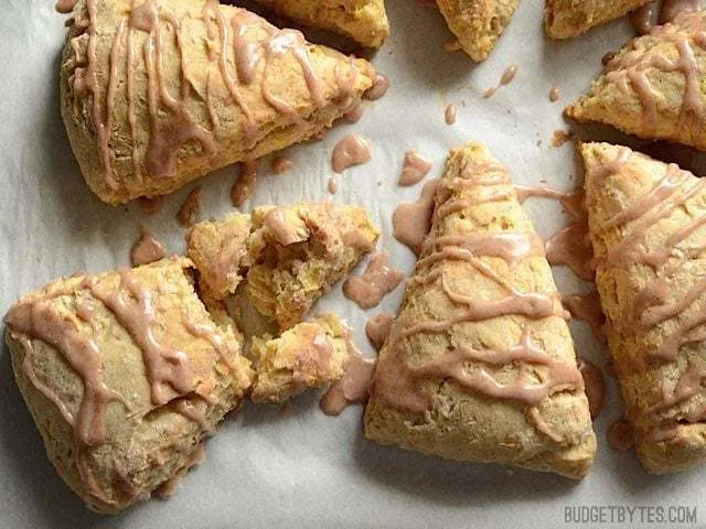 Fresh Apple Pie Scones