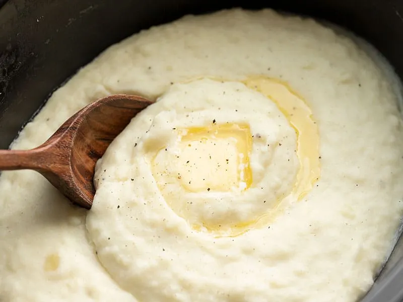 Slow Cooker Mashed Potatoes