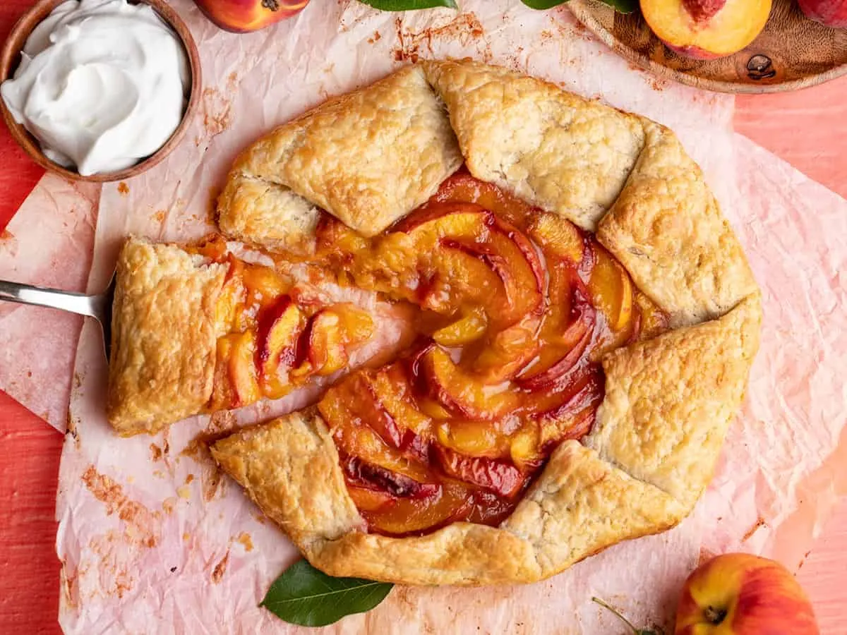 Peach Galette
