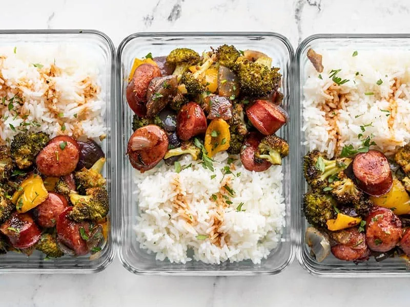 Smoky Roasted Sausage and Vegetables