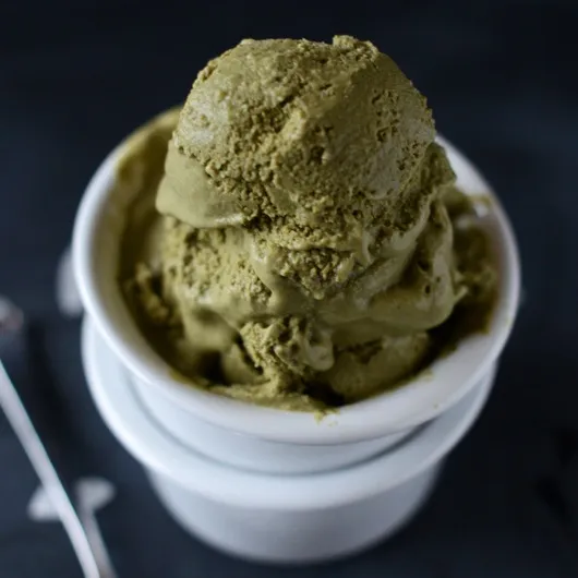 Green Tea Coconut Ice Cream